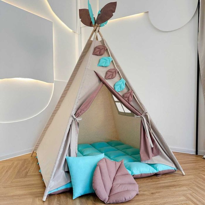 Вігвам детячий. Тіпі, намет дитячий.Повний комплект,Акція!!!