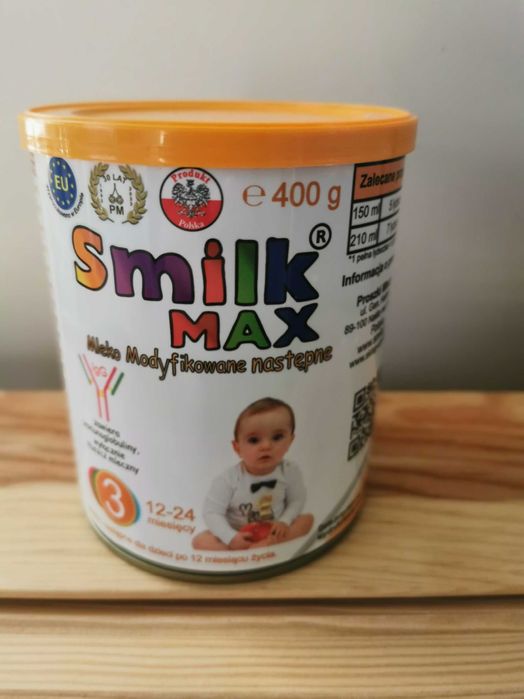 Mleko Smilk Max 3 400g