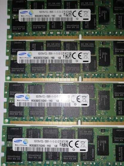 DDR3 16GB 1600 RDIMM ECC SERWEROWE – komplet 4 szt.