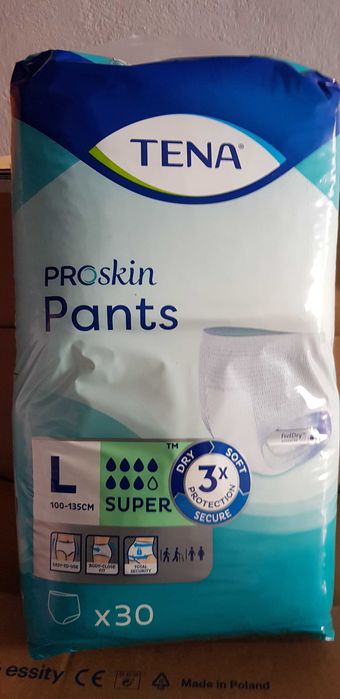 Pieluchomajtki TENA Super (L)