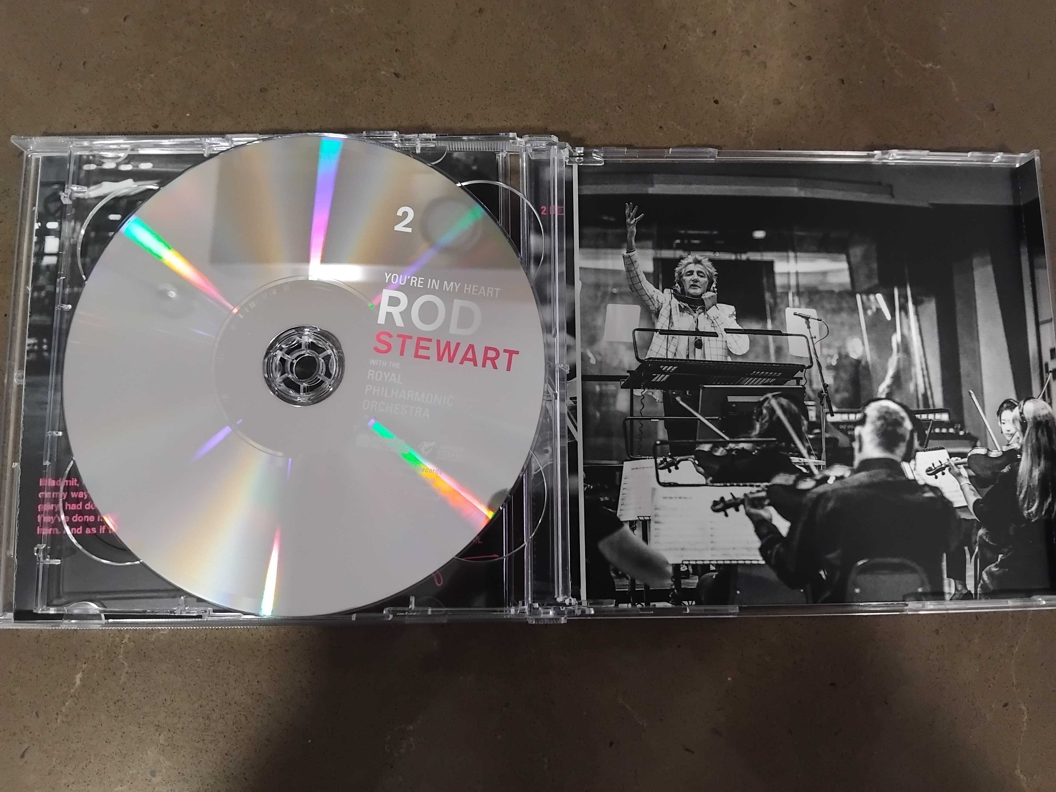 Cd duplo do Rod Stewart  novo