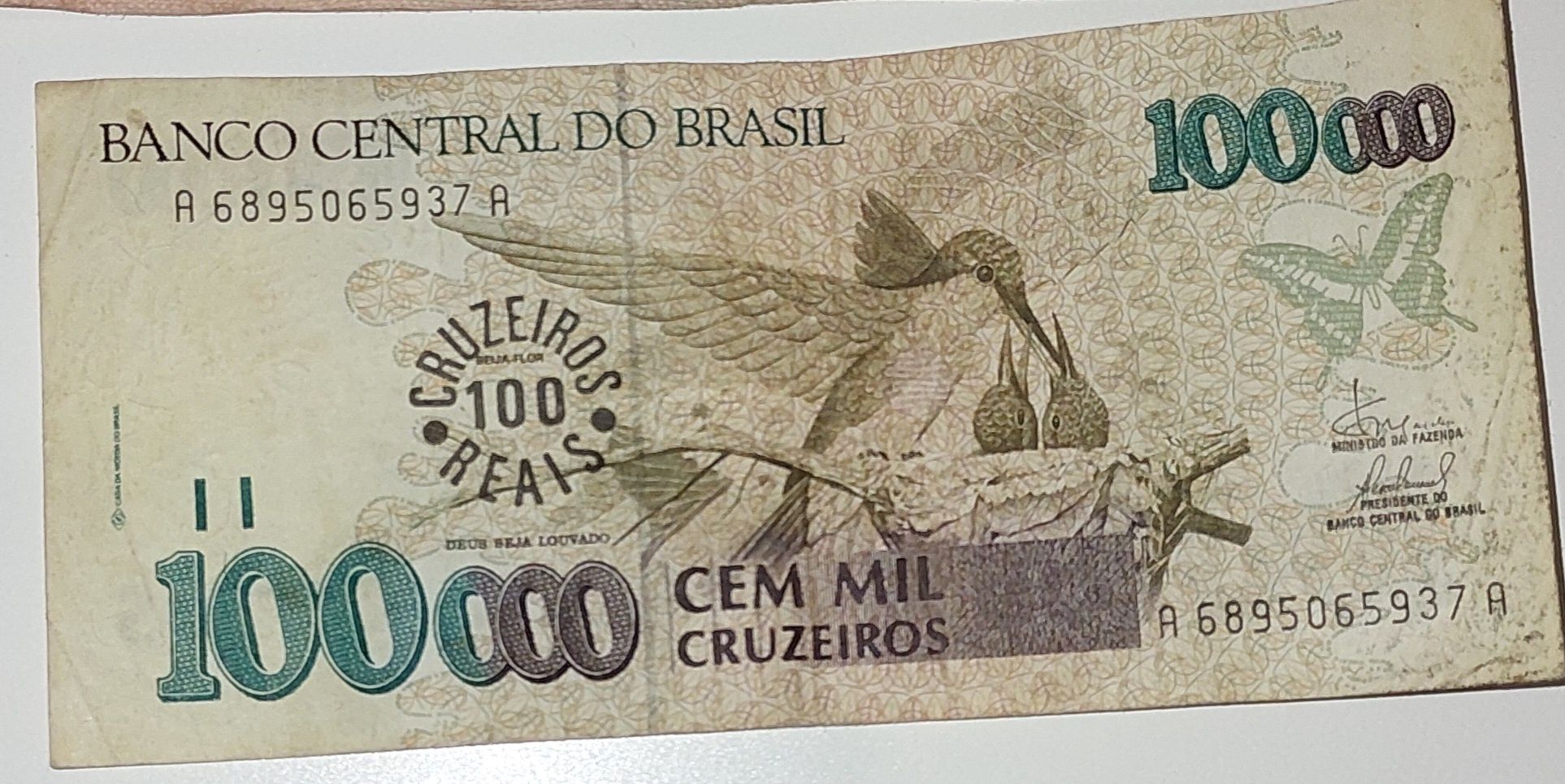 Notas antigas brasileiras