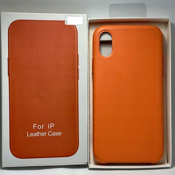 Etui Case Leather Skórzane Do Apple Iphone Xs Max