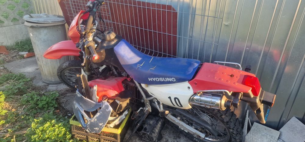 Hyosung XRX 125 + części