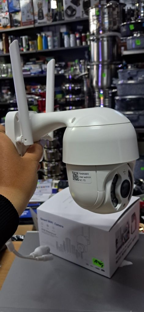 Obrotowa zewnętrzna KAMERA WIFI hd monitoring bezprzewodowy nagrywanie