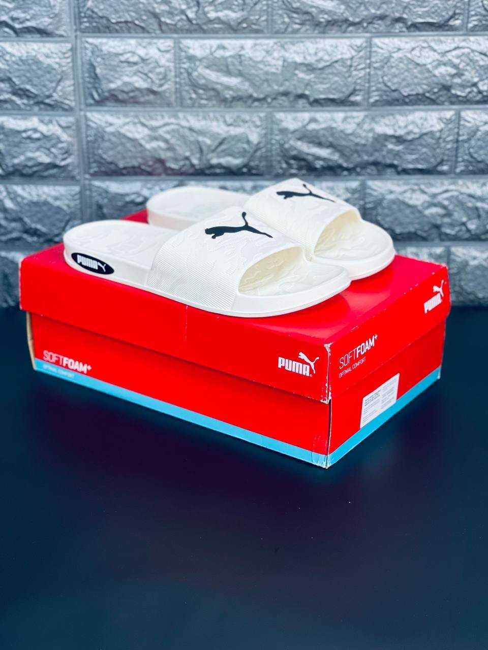 Шльопанці Puma Popcat 20 чоловічі 40-46! Тапочки для прогулок White