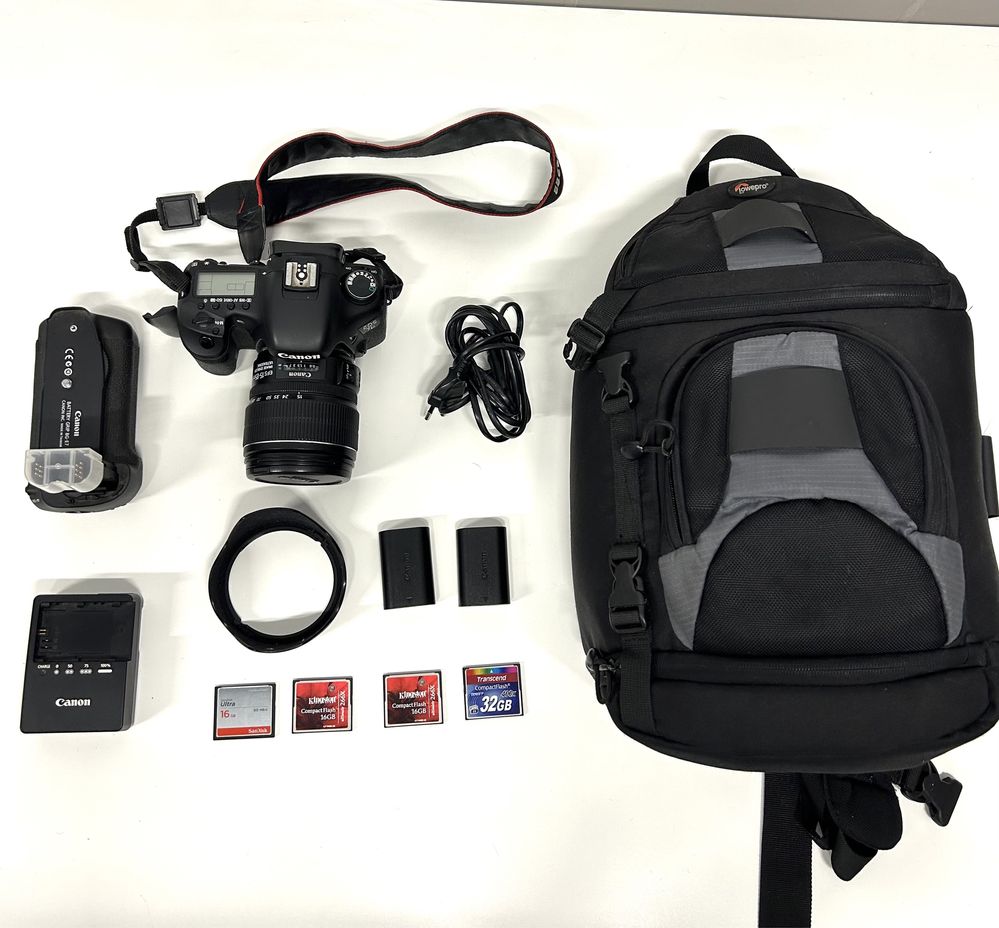 Canon 7D -  EFS 15-85 mm ULTRASONIC + Extras