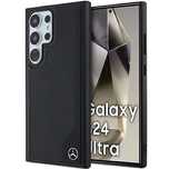 Etui Mercedes Leather Debossed Line MagSafe na Samsung Galaxy S24 Ultr