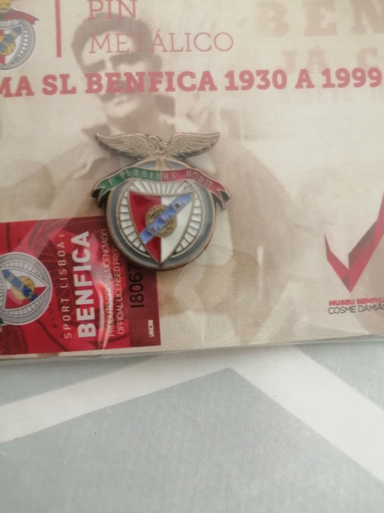 Coleção Benfica pins, porta-chaves e íman - 5euros (cada)