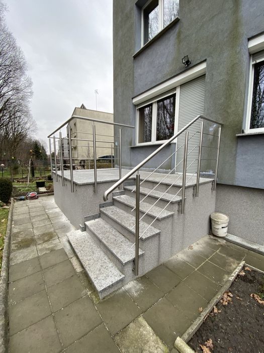 Balustrada barierka nierdzewna inox