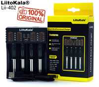 Оригинал! Зарядное устройство LiitoKala Lii-402 18650 AA AAA powerbank