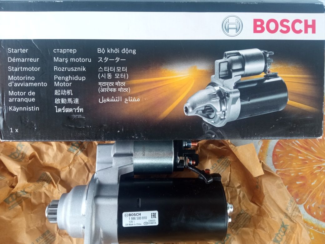 Стартер BOSCH 12V