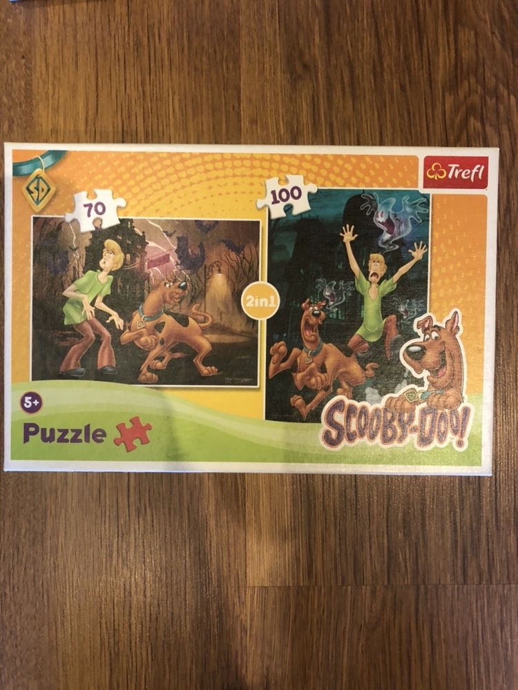 Puzzle Scooby Doo 100 i 70 szt 5+