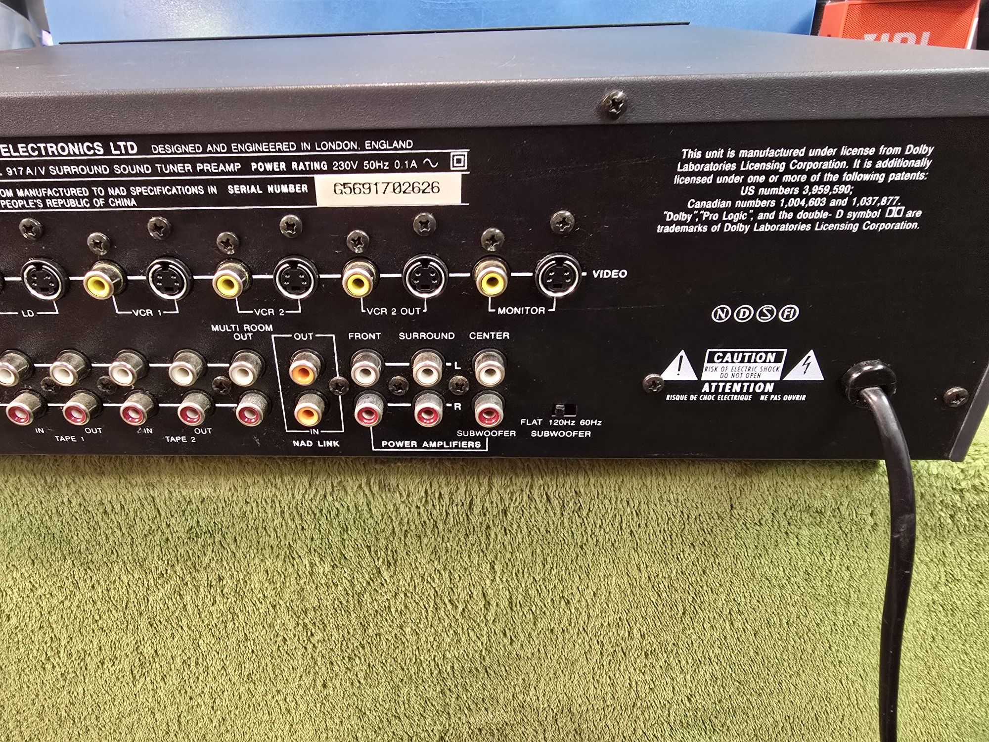 NAD 917 przedwzmacniacz, preamp + oryginalny pilot.