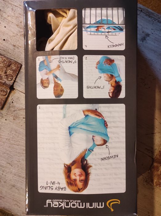 Marsúpio Mini-Monkey 4 em 1