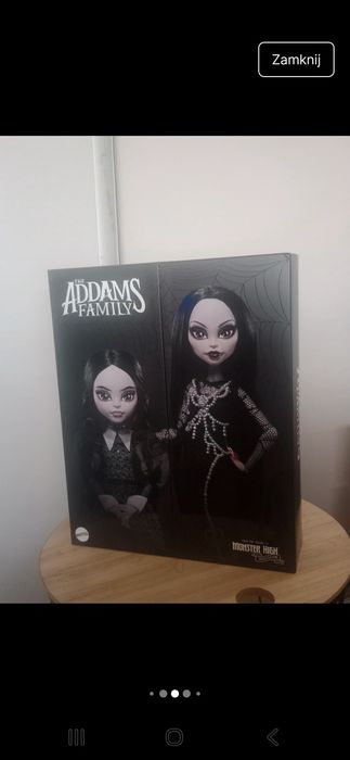 Monster high skullector wednesday