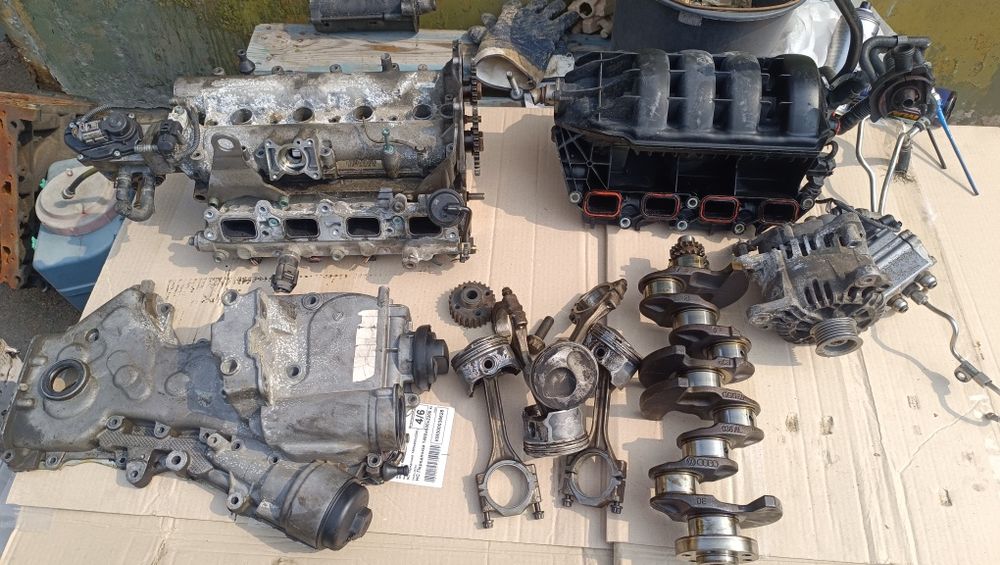 Гбц коленвал 1.4 1.6 16v VW golf 4 passat skoda audi bora octavia