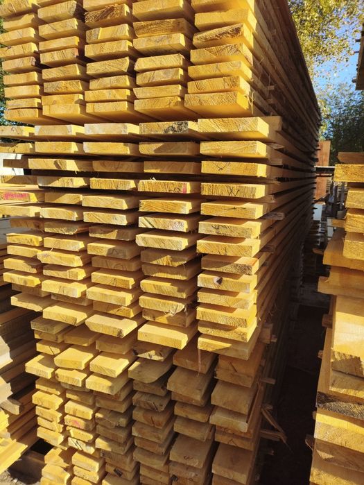 Брус будівельний свіжопил сосновий 100мм на 150мм на 4м На кришу