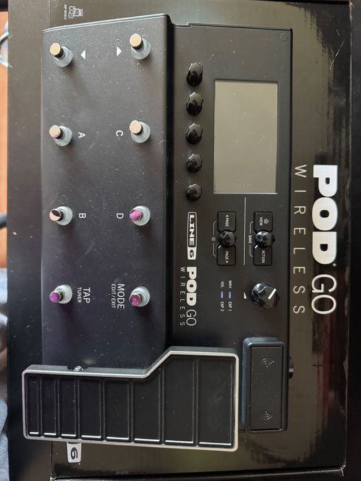 Line 6 POD GO Wireless - Bezprzewodowy procesor gitarowy