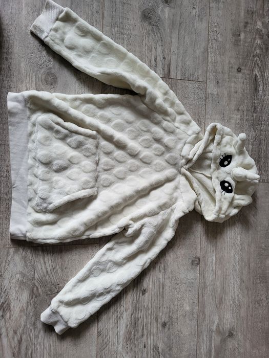 Pluszowa bluza jednorożec sinsay 128 cm