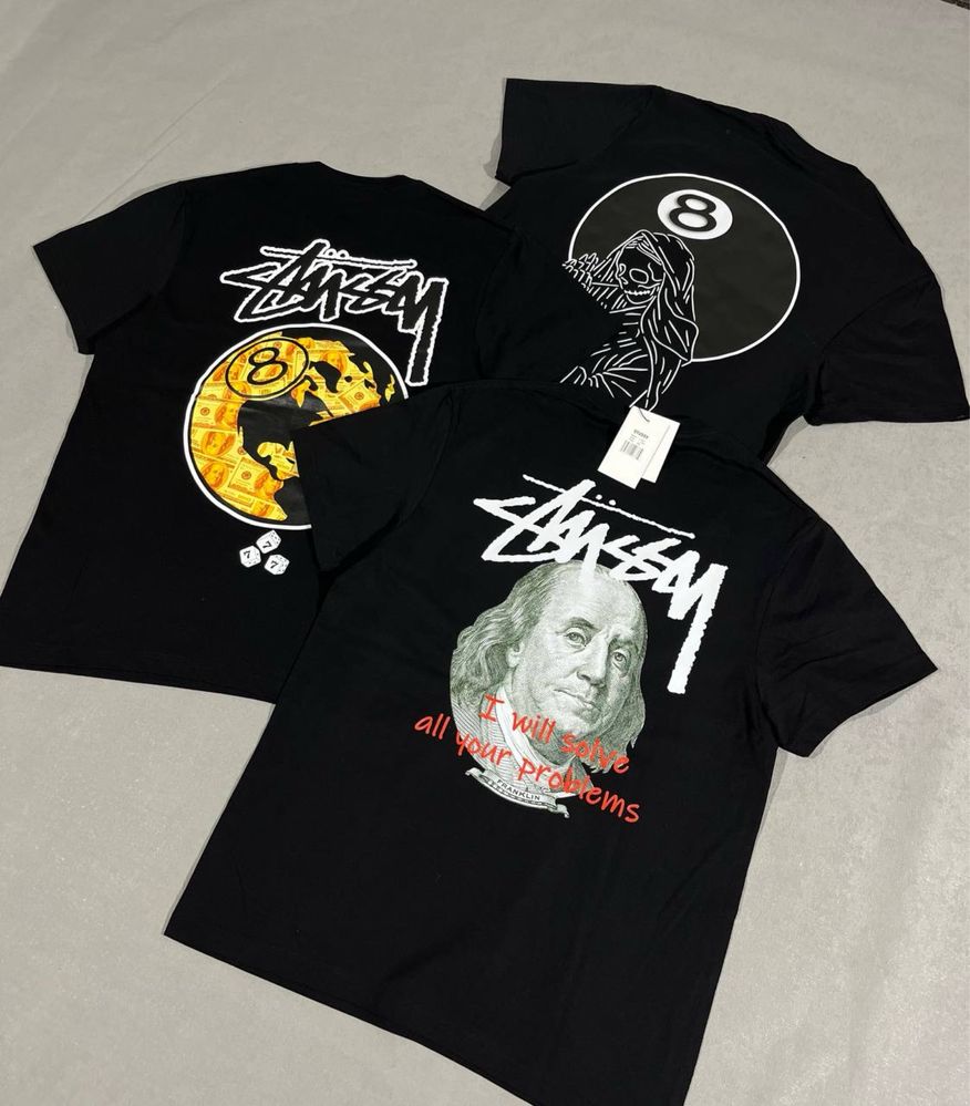 Акція! Футболки Stussy Original | Футболки Стусси с бирками