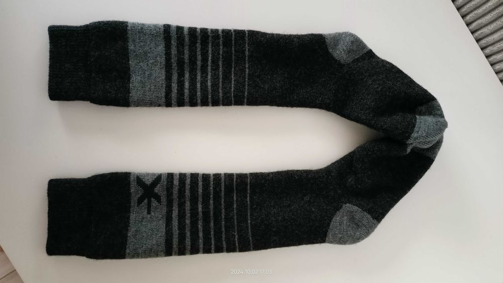 Stadium EVEREST szwedzkie merino skarpety 34-36 wysokie narty nowe