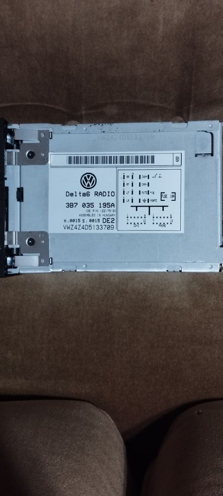 Radio fabryczne VW