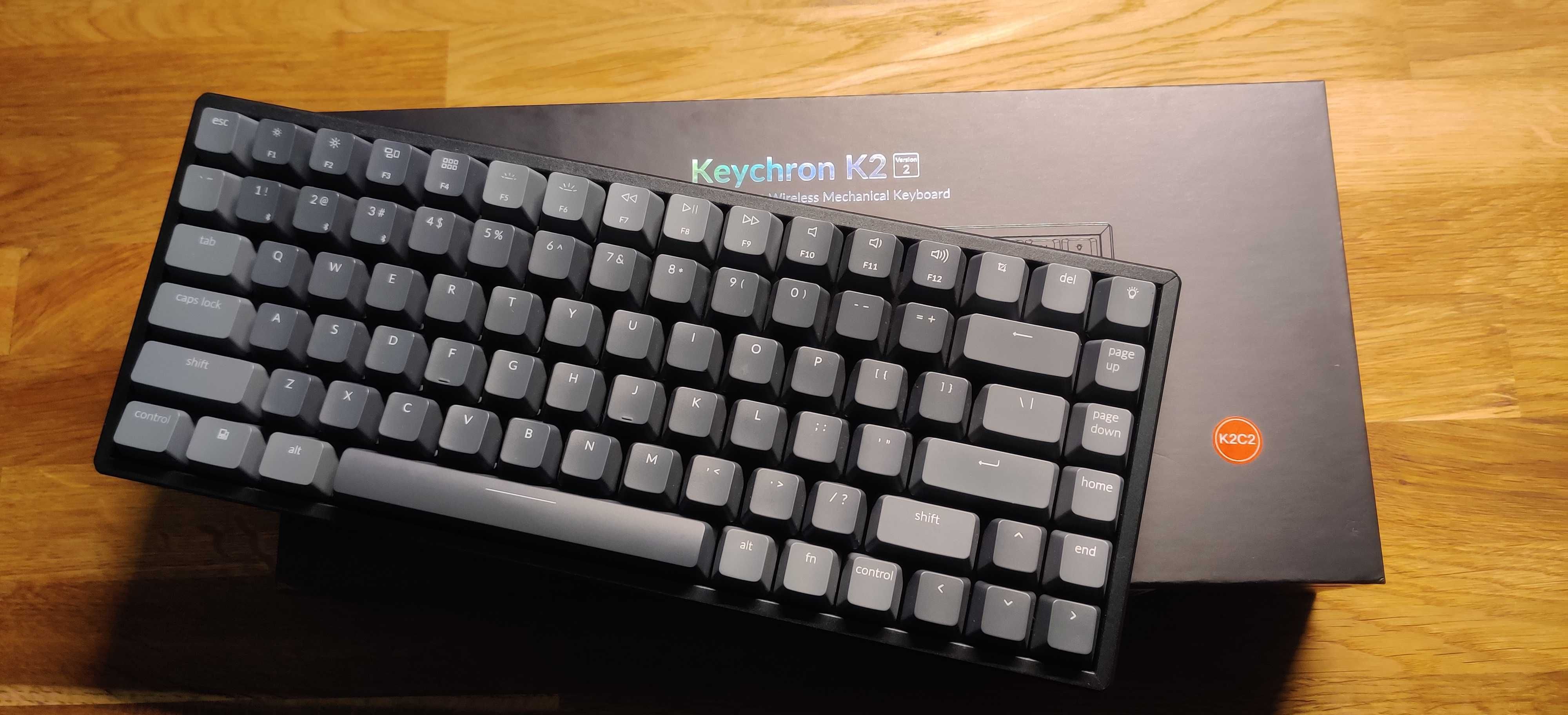 Klawiatura Mechaniczna Keychron K2 C2 V2 Gateron Blue