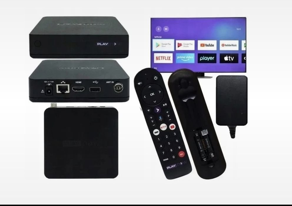 Smart tv do telewizora monitora Netflix Chromecast