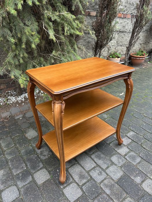 Stylowa Ława Ludwikowska Stolik Kawowy Ludwik Szafka Kwietnik Stan BDB