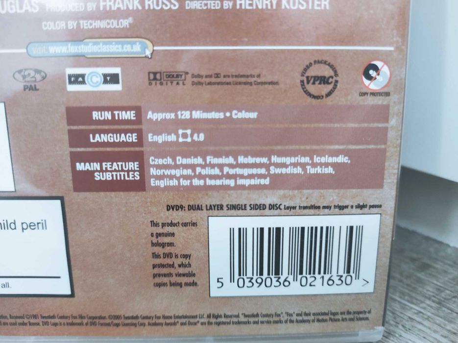 "The Robe" (A Túnica) épico bíblico com Richard Burton