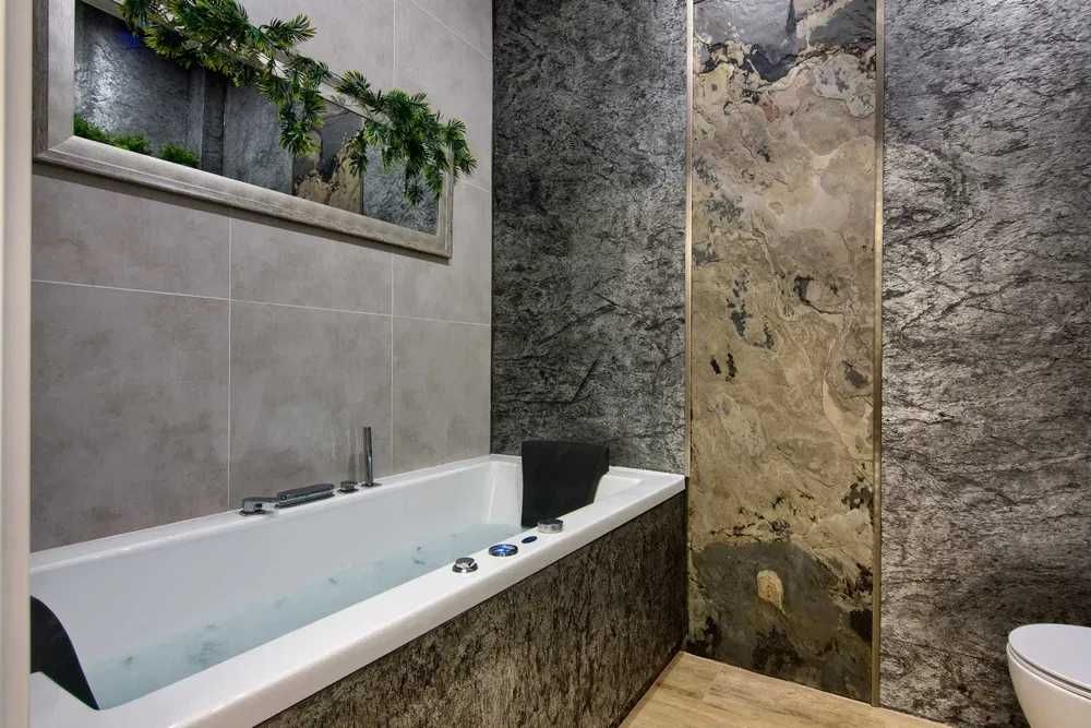 Fornir kamienny tapeta Silver Shine 305x122x0,2 cm - kamień naturalny!