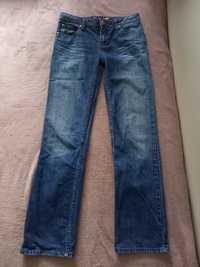 Vintage spodnie jeansy z niskim stanem