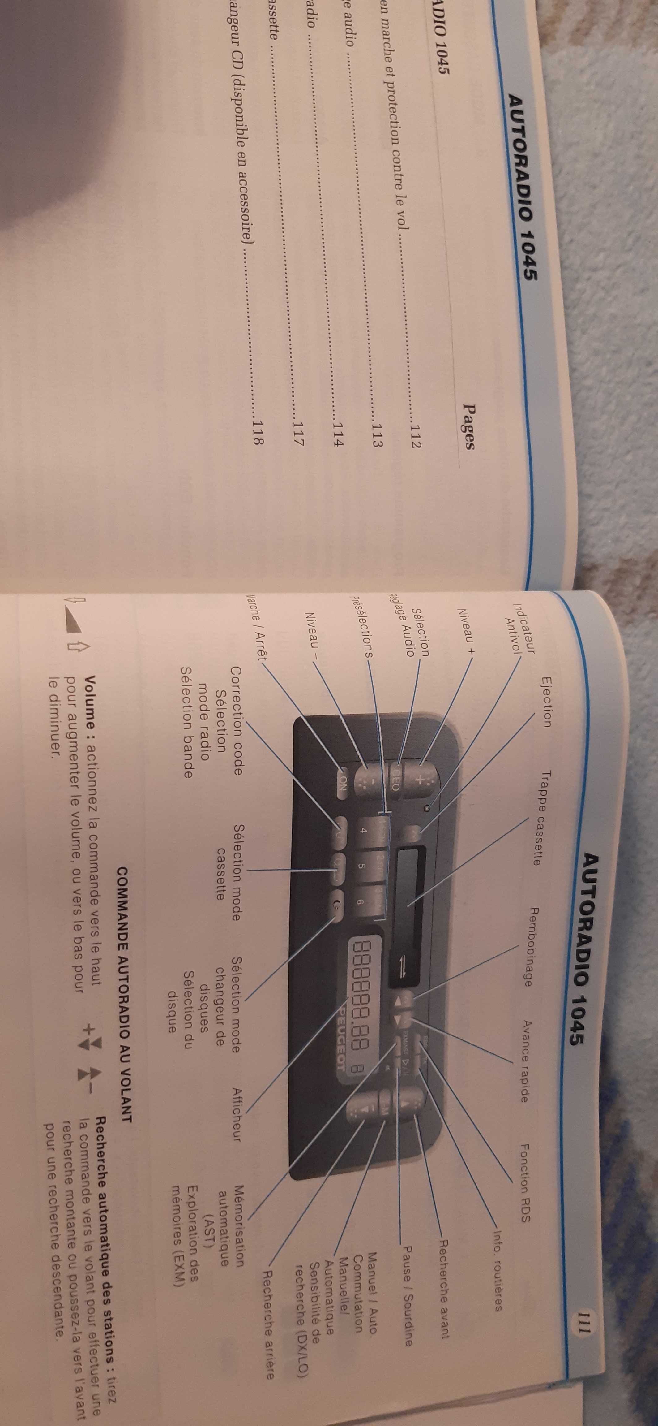 stara instrukcja do peugeot 106 dla kolekcjonerów starej motoryzacji