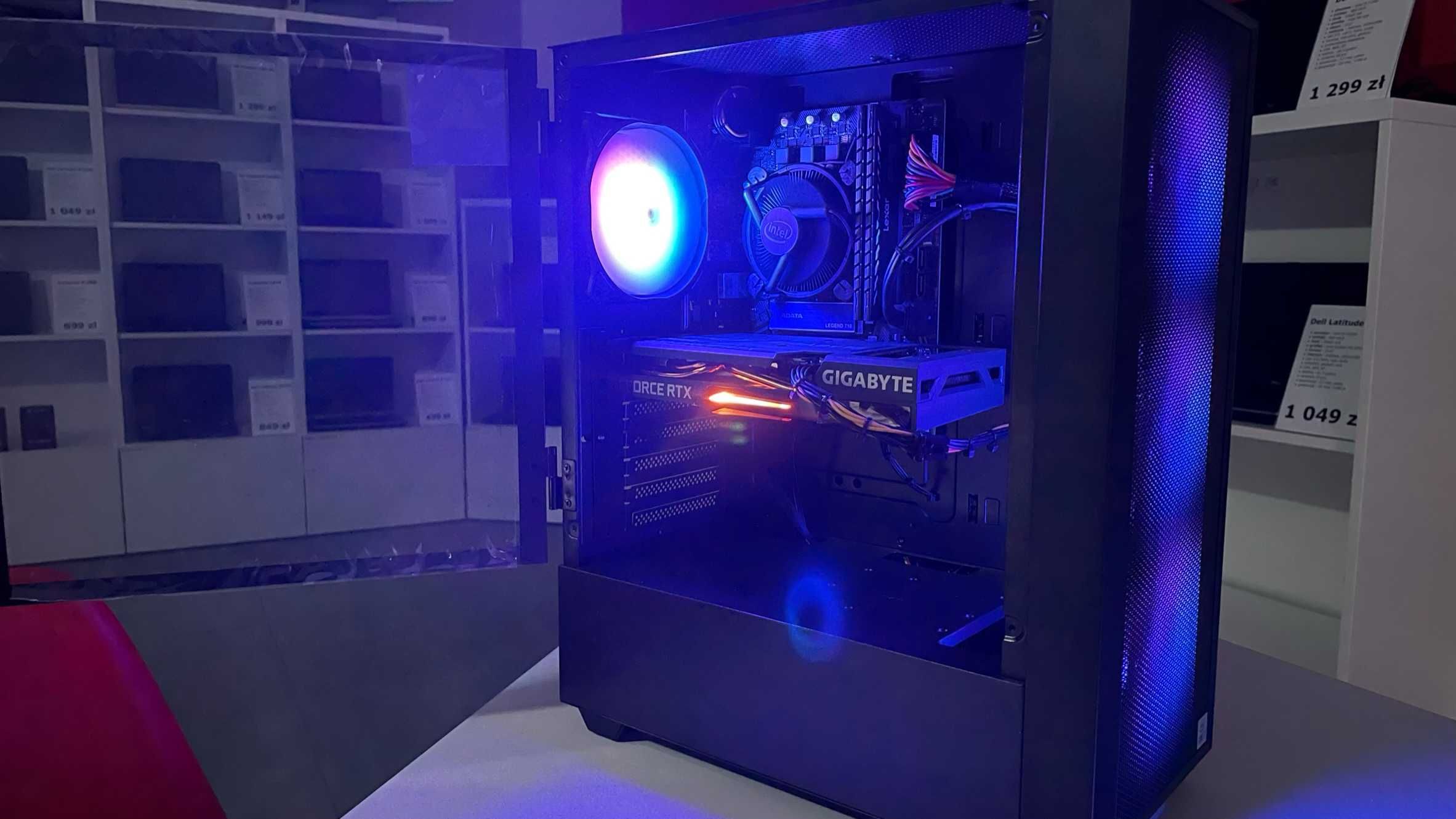 Nowy Komputer Gamingowy Ryzen 7 5700x 32GB 2000SSD RTX 4060 Win11 RATY