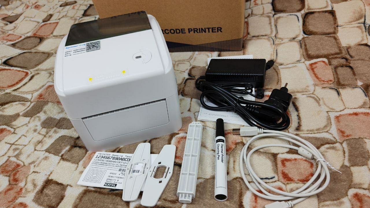 Термопринтер для друку етикеток Xprinter XP-420B bluetooth ттн нова по