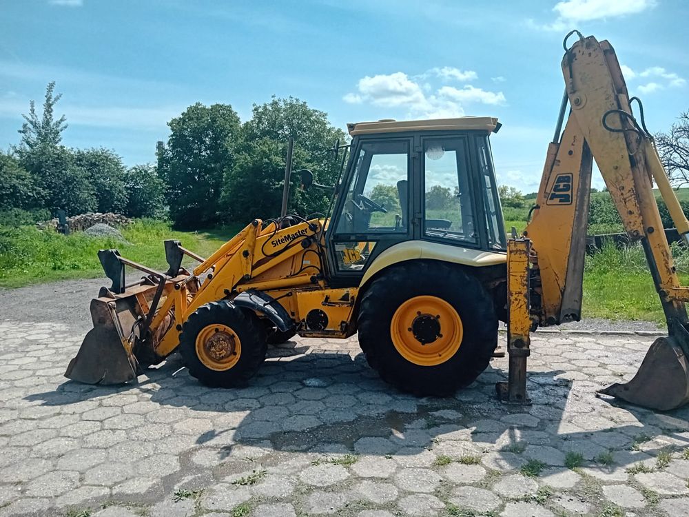 Koparko-ładowarka JCB 3CX Szczęka Teleskop 4X4 Widły