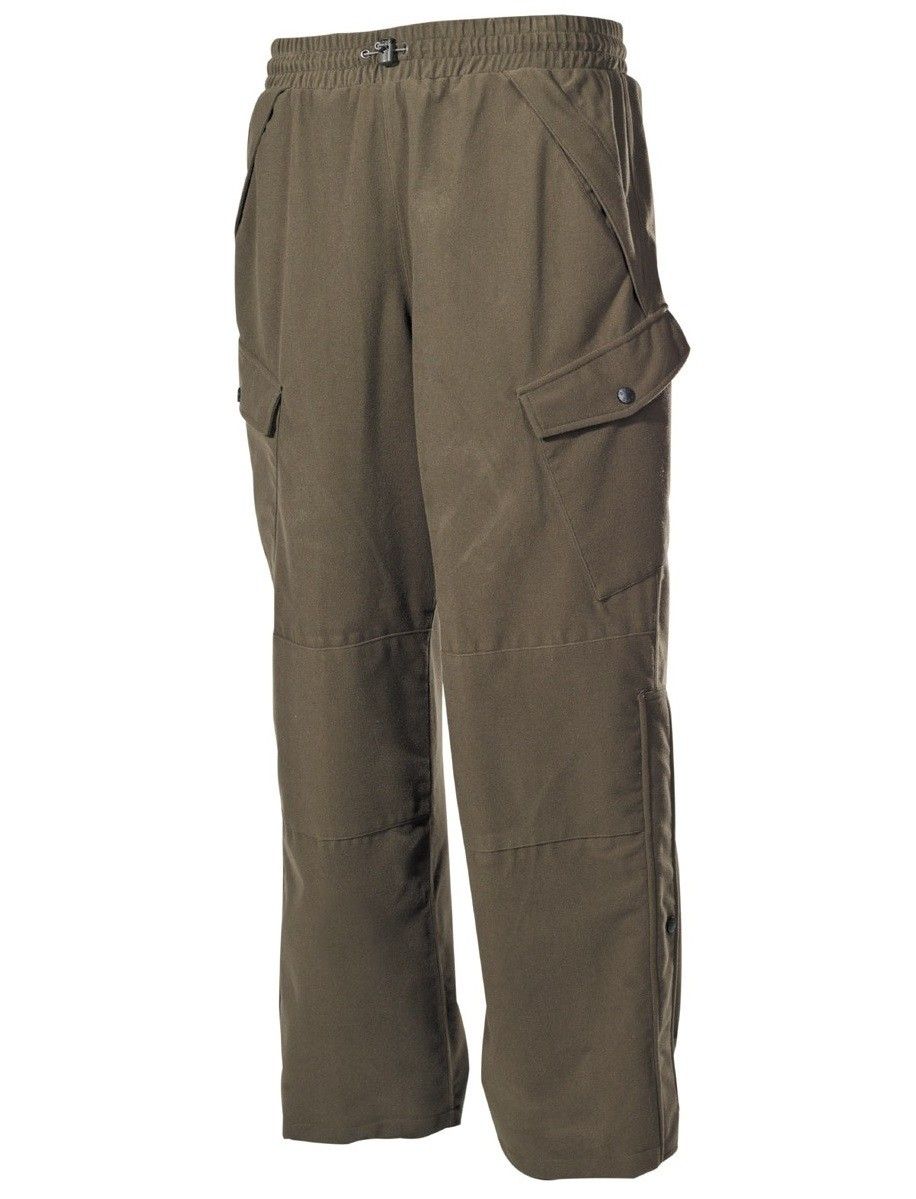spodnie outdoorhose poly tricot oliwkowe xl