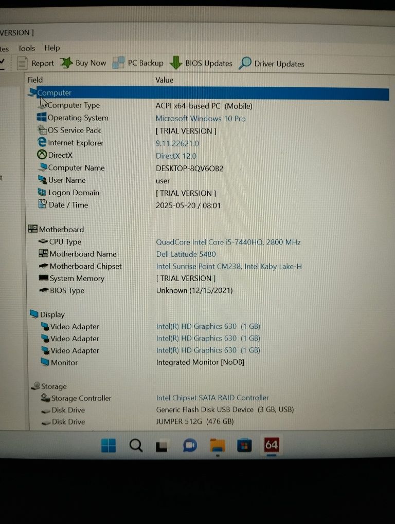 Ноутбуки Dell Latitude 5480,I5,16ram,512ssd
