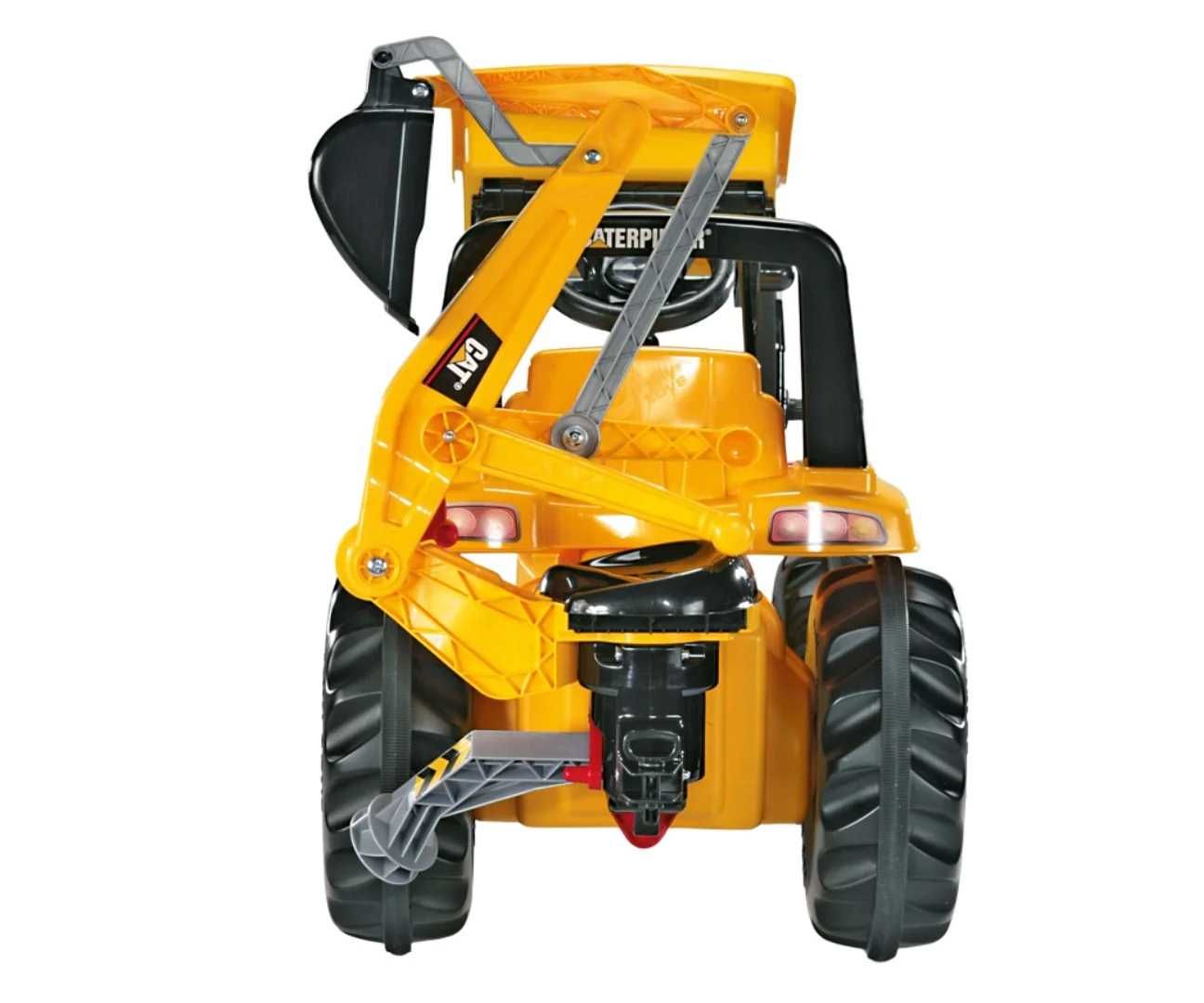 Traktor Cat z łyżką i koparką Rolly Toys 813001