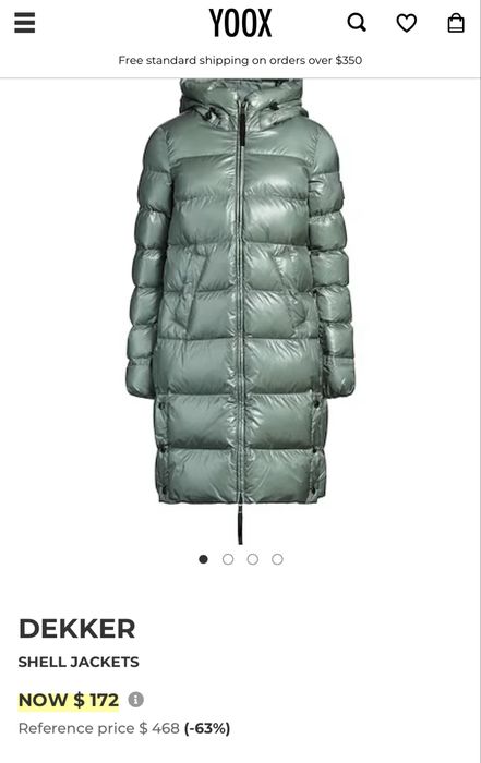 Нове зимове пально DEKKER