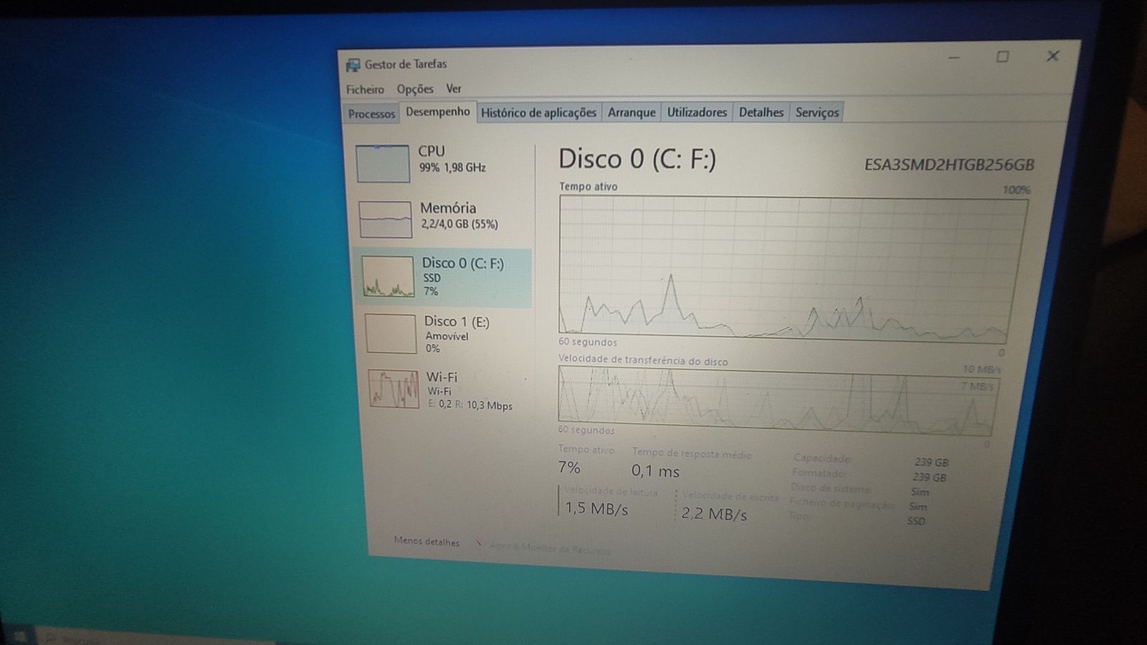 Computador portátil MIC W651DI