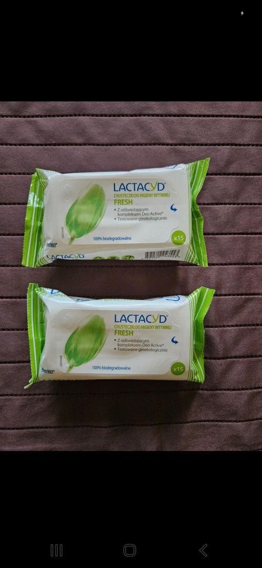 Lactacyd Fresh Chusteczki do Higieny Intymnej 2 opakowania