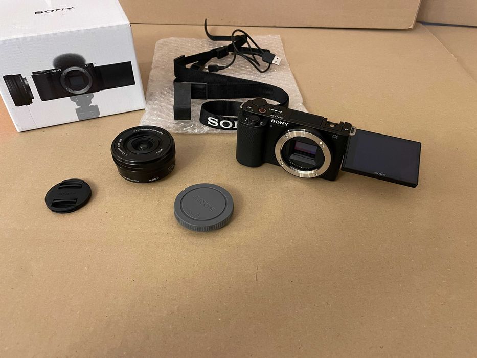 Sony ZV-E10 + 16-50mm Body + Obiektyw Vlogging Nowy Gwarancja prod