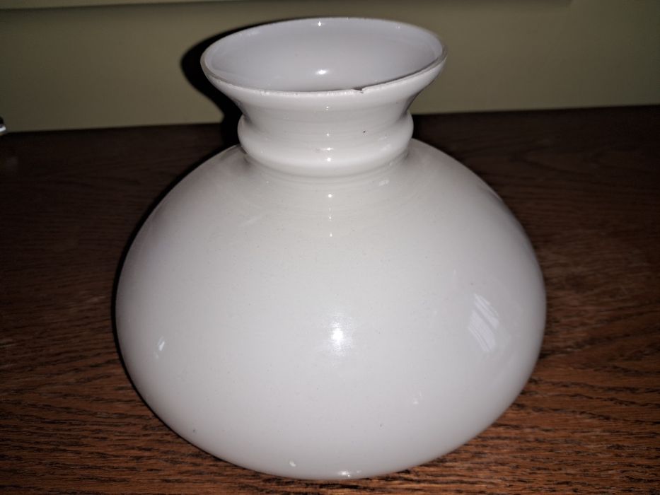 Скляний плафон до настільної лампи