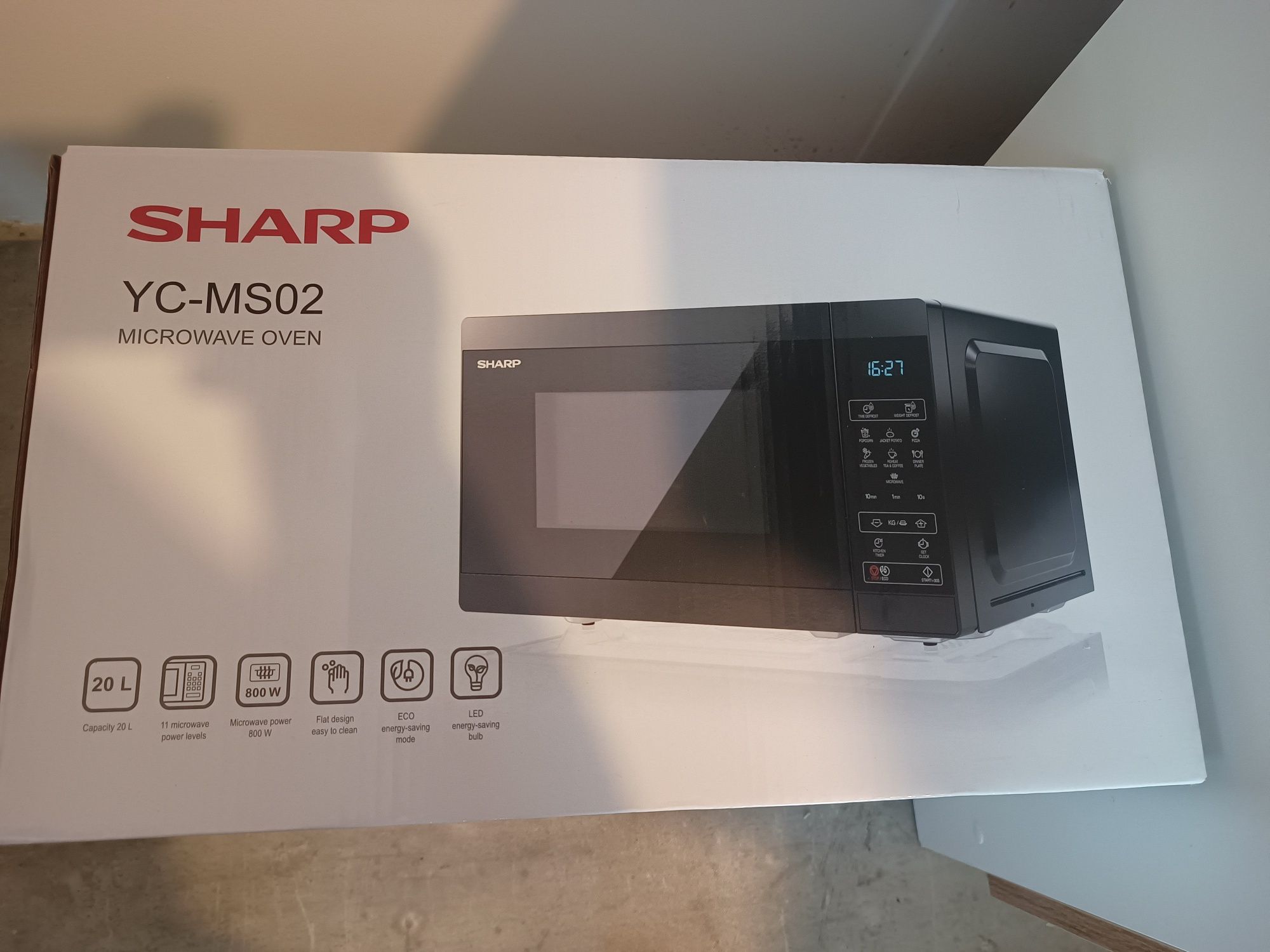 Mikrofalówka 20L 800W SHARP YC-MS02

YC-MS02 

YC-MS02