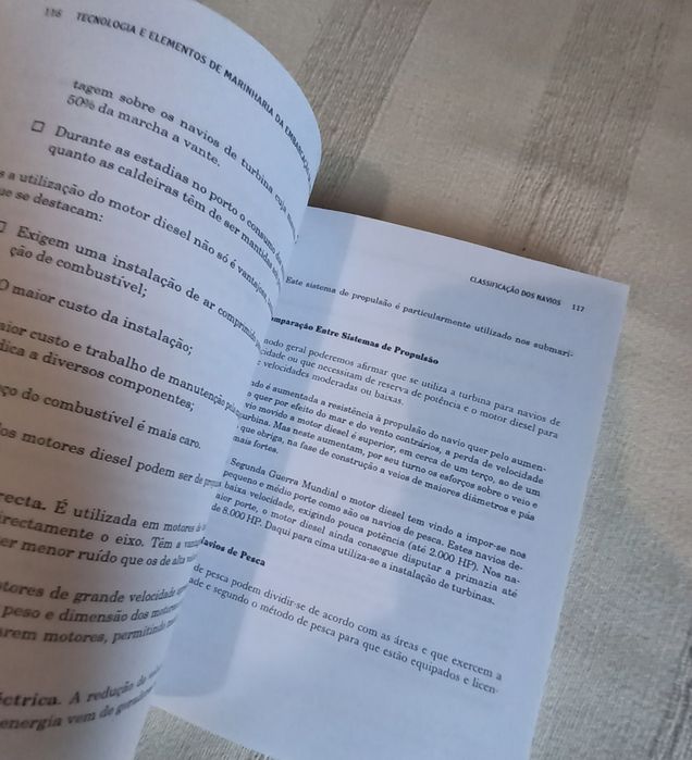 Tecnologia e Elementos de Marinharia da Embarcação de Pesca