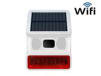 Sirene Exterior Solar sem Fios / Wifi para Alarmes  (NOVO)