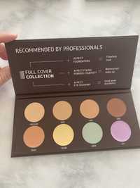 Paleta cieni Affect Full Cover Collection kamuflaże do twarzy