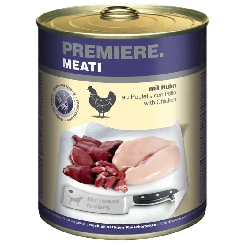 PREMIERE Meati Kurczak 6x800g mokra karma dla psa